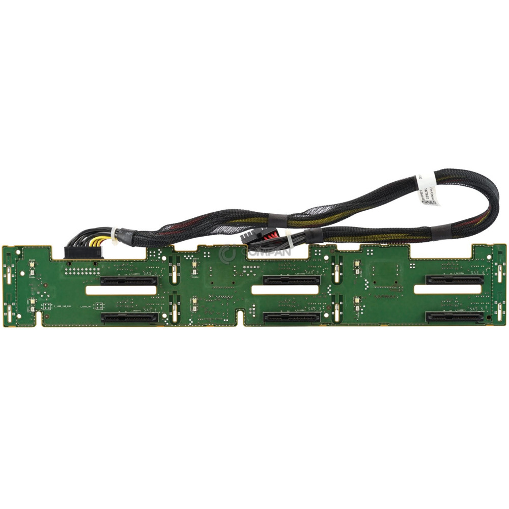 W814D DELL BACKPLANE 6BAY 3.5 LFF FOR R710 0W814D